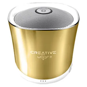 Creative Woof3 Micro-sized Bluetooth MP3/FLAC Speaker Gold