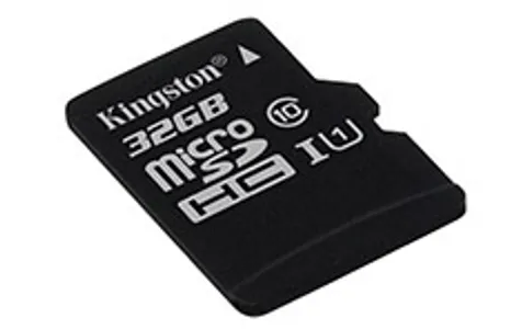 Kingston microSDHC 32GB Class 10 UHS-I Card