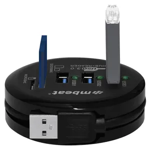 mbeat Portable USB 3.0 Hub and Card Reader