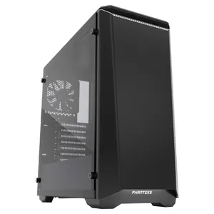 Phanteks Eclipse P400S Tempered Glass Black White