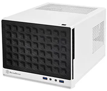 SilverStone Sugo SG13 Small Form Factor ITX Case Mesh White