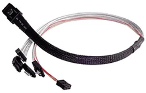 SilverStone CPS03 Mini SFF-8087 to SAS/SATA with Sideband Cable