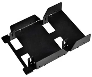 SilverStone SDP08B-E Bay Converter 3.5in to 3 x 2.5in - Black