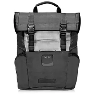 Everki 15.6in ContemPRO Roll Top Laptop Backpack Black