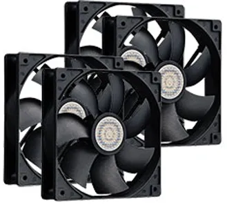 Home 27 Cooler Master SI2 Silent 120mm Fan 4 Pack