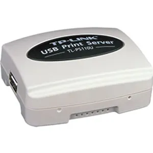 Home 25 TP-Link TL-PS110U Single USB2.0 Port Fast Ethernet Print Server
