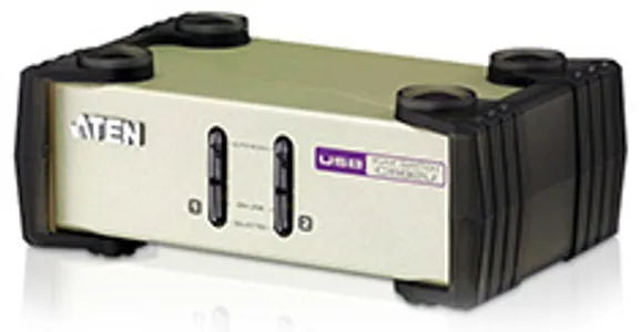 ATEN CS-82U 2 Port Desktop PS2-USB KVM Switch