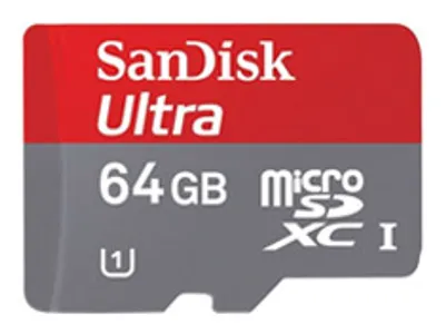 SanDisk Ultra MicroSDXC UHS-I 64GB