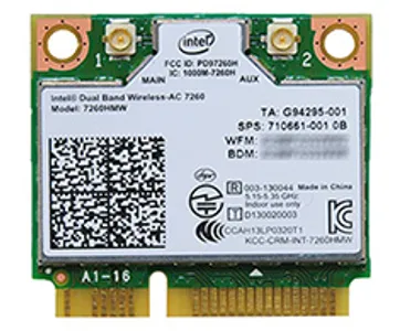 Intel Dual Band Wireless AC 7260 Mini PCI-E Adaptor OEM