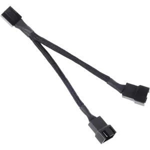 SilverStone Black 100mm PWM Fan Splitter Cable