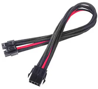 SilverStone PP07 8Pin EPS Power Extension Black/Red
