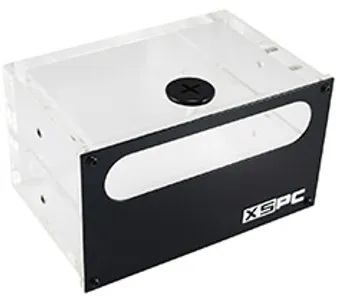 XSPC Acrylic Dual 5.25in Bay Reservoir (Alu Front)