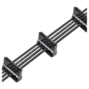 SilverStone 4 Way SATA Power Splitter Cable Black