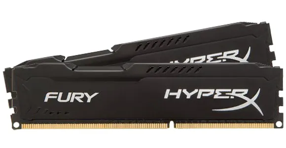 Kingston HyperX Fury 16GB (2x8GB) 1866MHz CL10 DDR3 Black