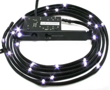 NZXT Sleeved LED Cable 200cm White