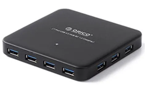 Orico 7 Port USB 3.0 Charging Station Black